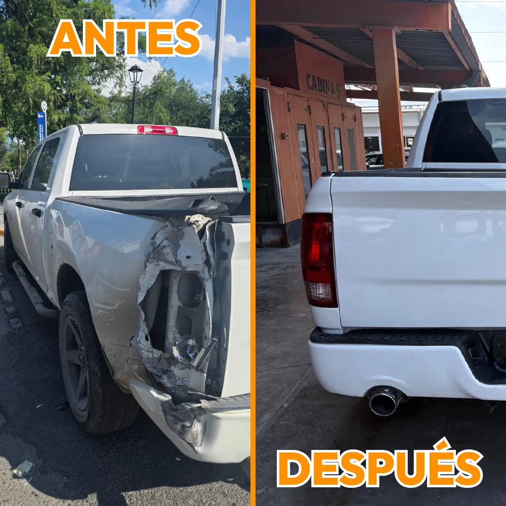 Reparación de carrocería y enderezado de panel automotriz